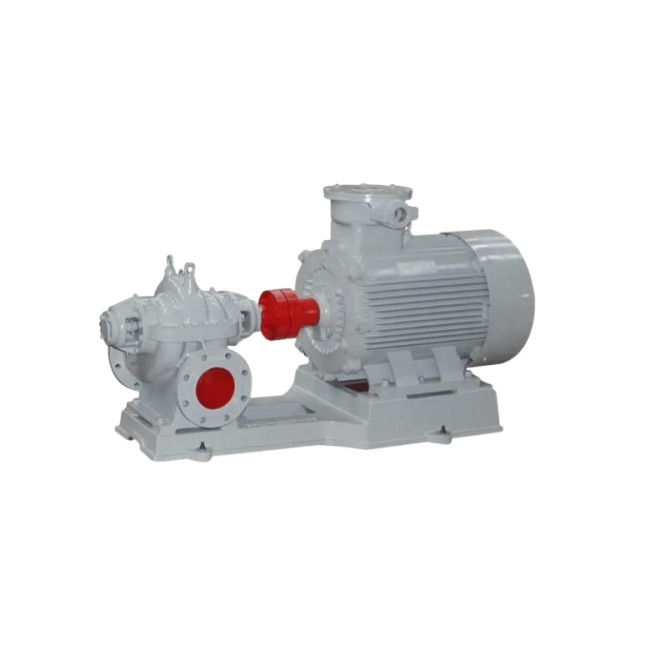 Pompa Hisap Ganda Tahap Tunggal 22-1800kW, Pompa Air Listrik Aliran Tinggi ISO9001