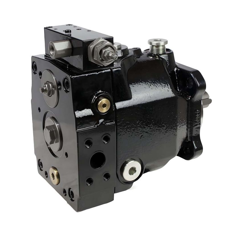 TEFC Motor Industrial Single Cylinder Plunger Pump untuk Sistem Hidraulik A10VSO Analog