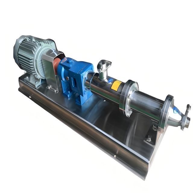 Pompa Lumpur Tipe Sekrup Tahan Lama Pompa Instalasi Pengolahan Air Limbah 1.5kw