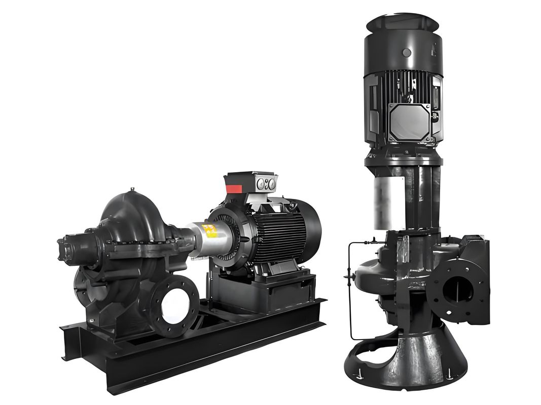HT Setara dengan Grundfos LS Horizontal Split Case Pump; Pump Stainless Steel Single Stage atau Double Stage