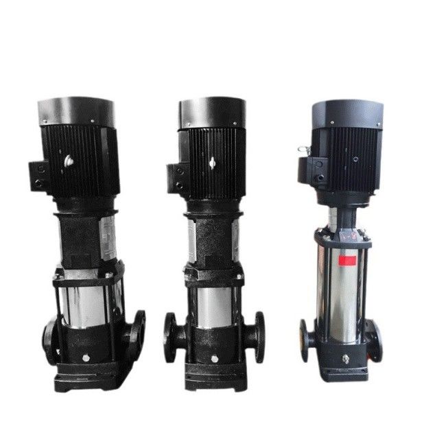 Heavy Duty SS304 Vertical Multistage Pump Untuk Perlombaan Transfer Air Industri